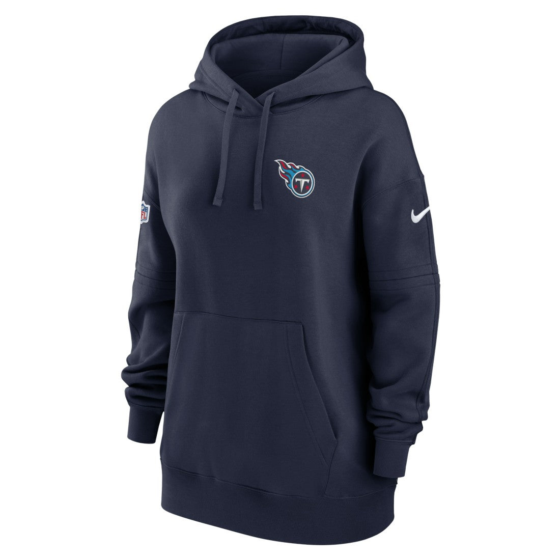 Tennessee Titans Women's 2023 Sideline Club Fleece Pullover Hoodie | NFL Hot