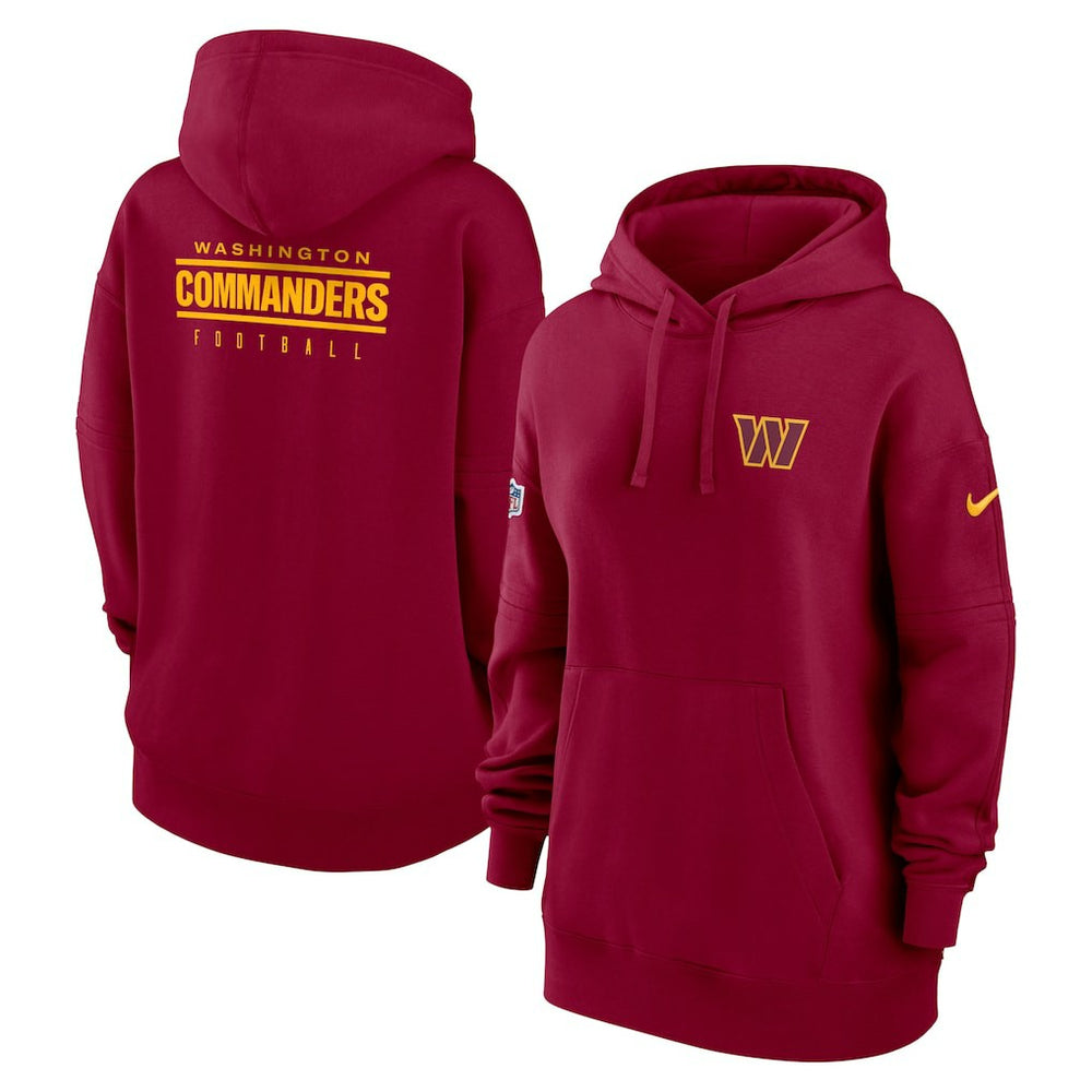 Washington Commanders Women's 2023 Sideline Club Fleece Pullover Hoodie | NFL On sale