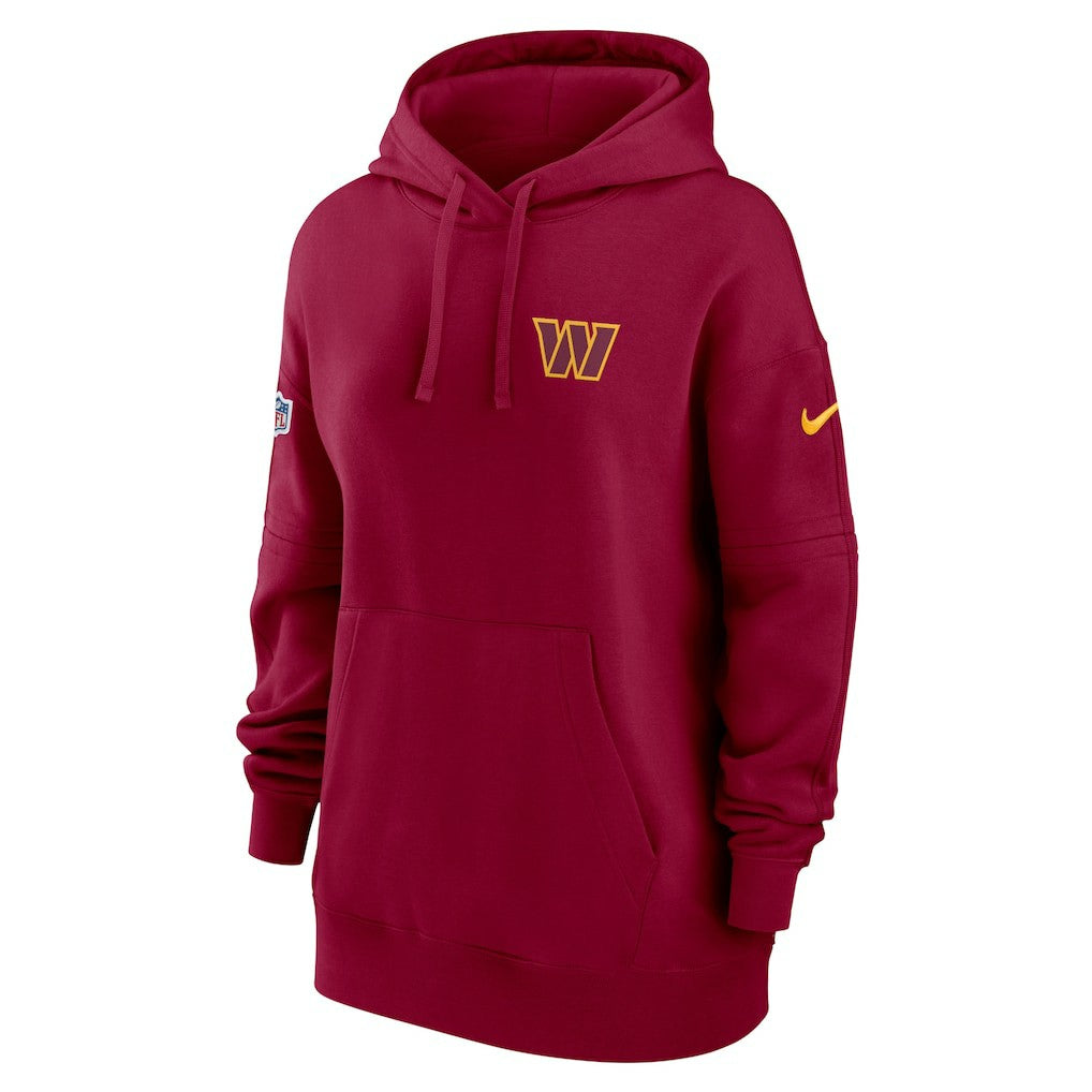 Washington Commanders Women's 2023 Sideline Club Fleece Pullover Hoodie | NFL On sale