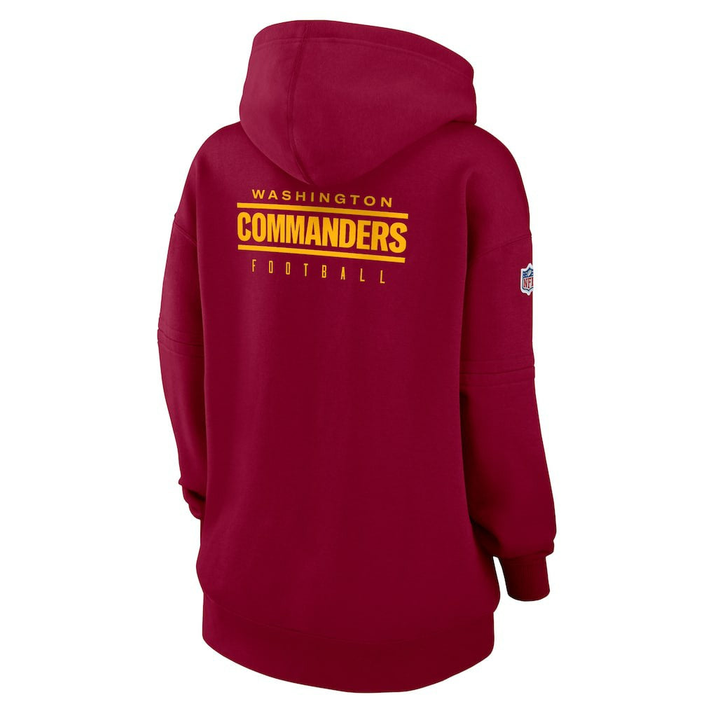 Washington Commanders Women's 2023 Sideline Club Fleece Pullover Hoodie | NFL On sale