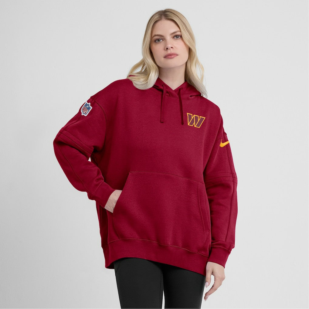 Washington Commanders Women's 2023 Sideline Club Fleece Pullover Hoodie | NFL On sale