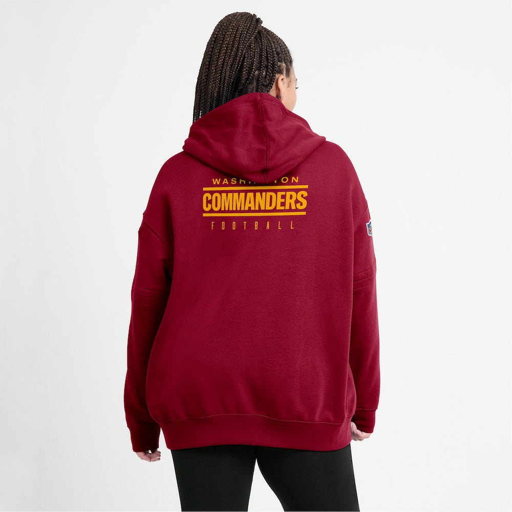 Washington Commanders Women's 2023 Sideline Club Fleece Pullover Hoodie | NFL On sale
