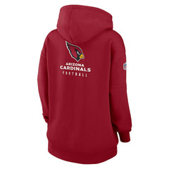 Arizona Cardinals Women's 2023 Sideline Club Fleece Pullover Hoodie | NFL US