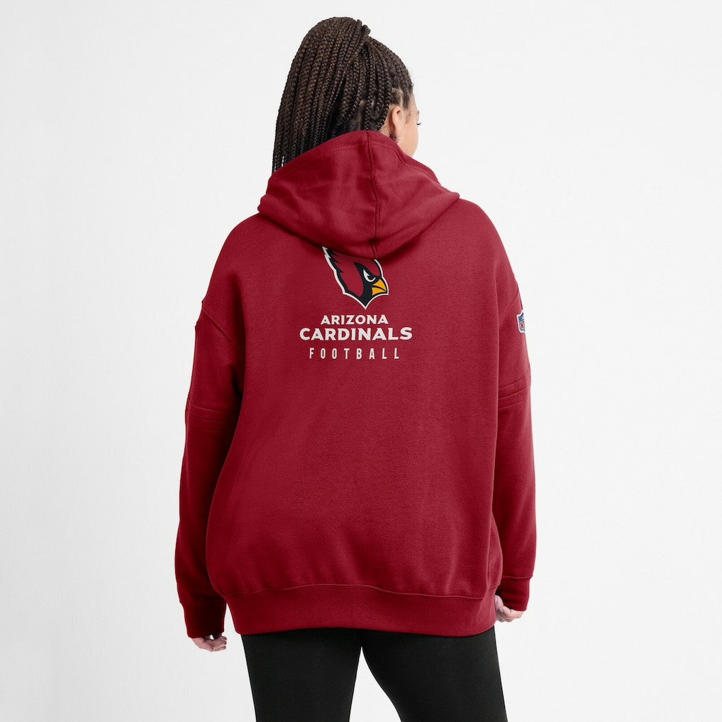 Arizona Cardinals Women's 2023 Sideline Club Fleece Pullover Hoodie | NFL US