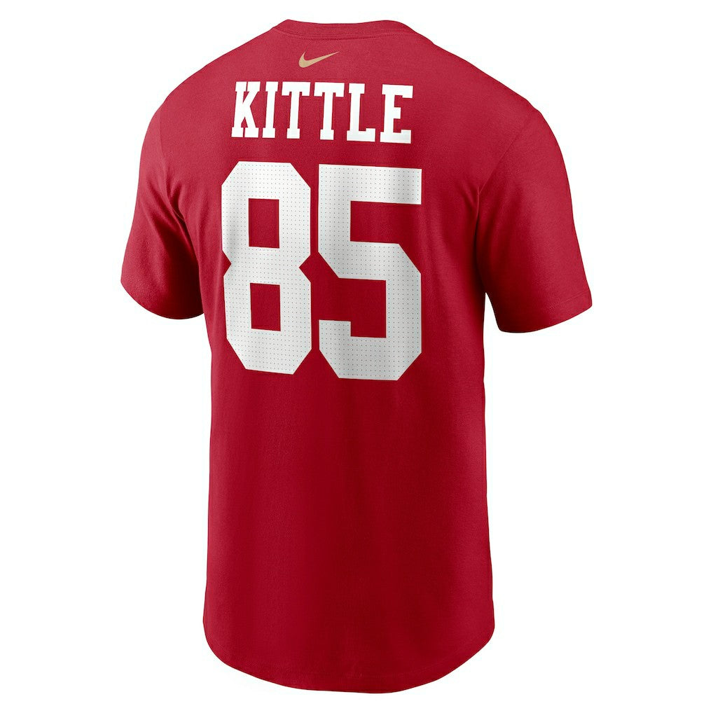 San Francisco 49ers George Kittle  Player Name & Number T-Shirt | NFL Online