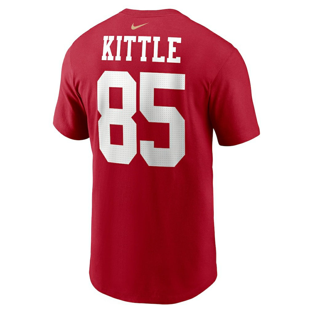 San Francisco 49ers George Kittle  Player Name & Number T-Shirt | NFL Online