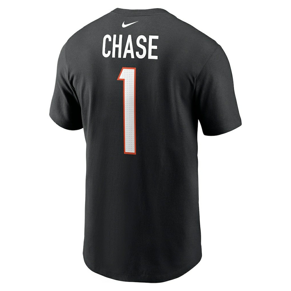 Cincinnati Bengals Ja'Marr Chase  Player Name & Number T-Shirt | NFL Hot