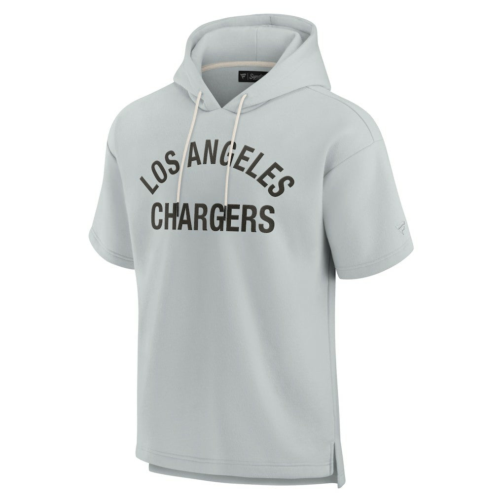 Los Angeles Chargers Unisex Elements Super Soft Fleece Short Sleeve Pullover Hoodie | NFL US