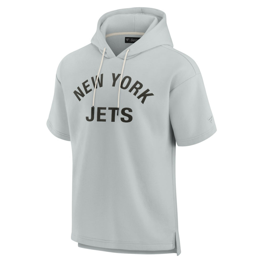 New York Jets Unisex Elements Super Soft Fleece Short Sleeve Pullover Hoodie | NFL On sale