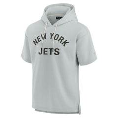 New York Jets Unisex Elements Super Soft Fleece Short Sleeve Pullover Hoodie | NFL On sale