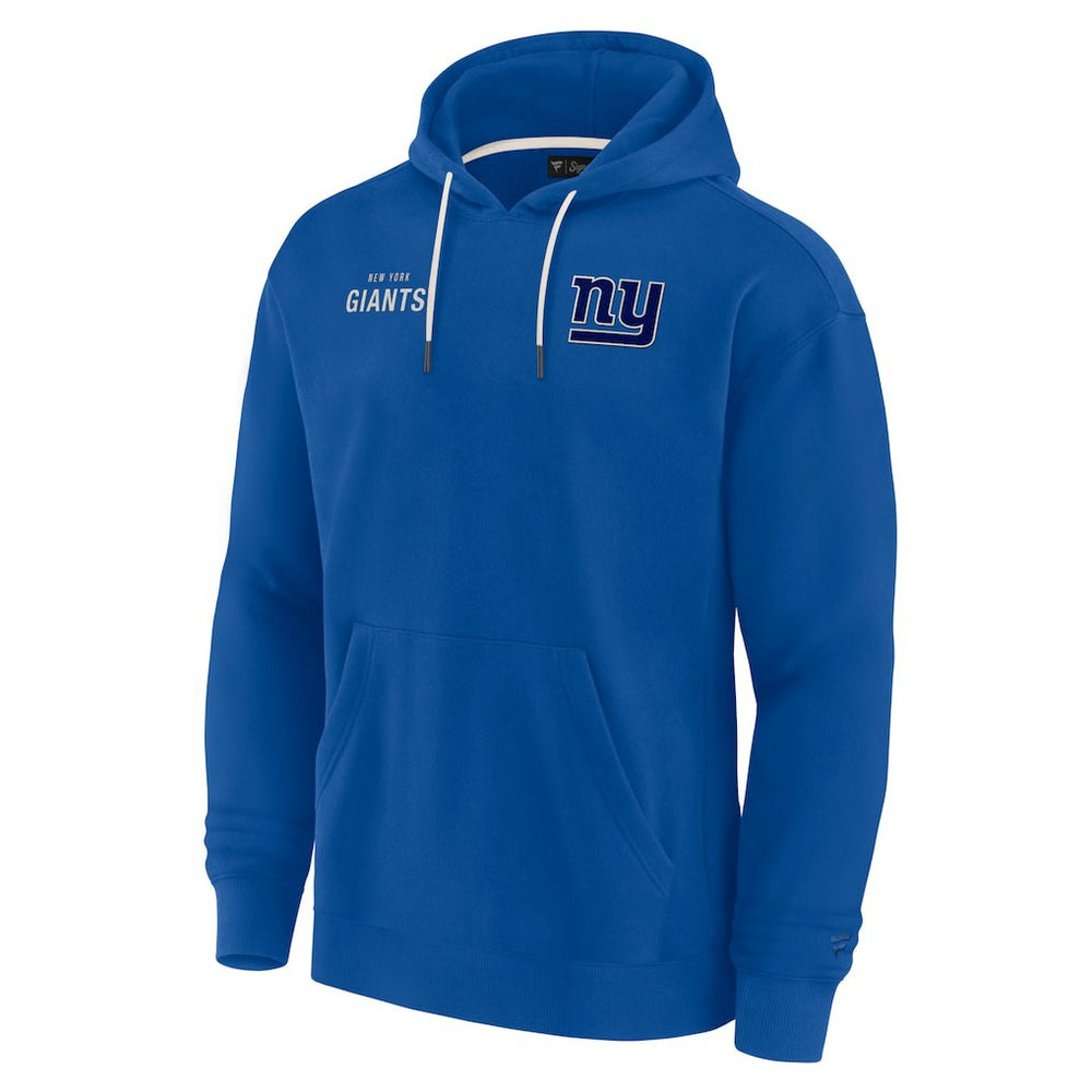 New York Giants Unisex Elements Super Soft Fleece Pullover Hoodie | NFL New