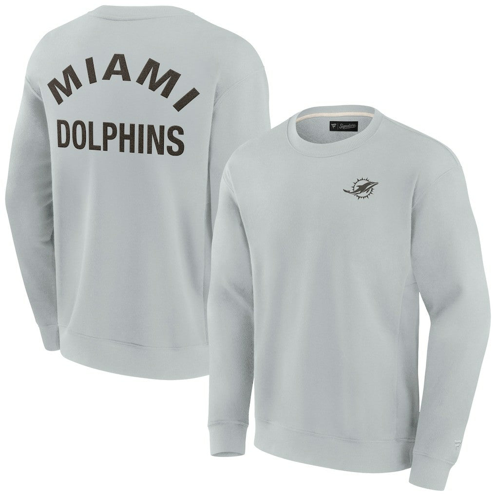 Miami Dolphins Unisex Elements Super Soft Pullover Sweatshirt | NFL Hot