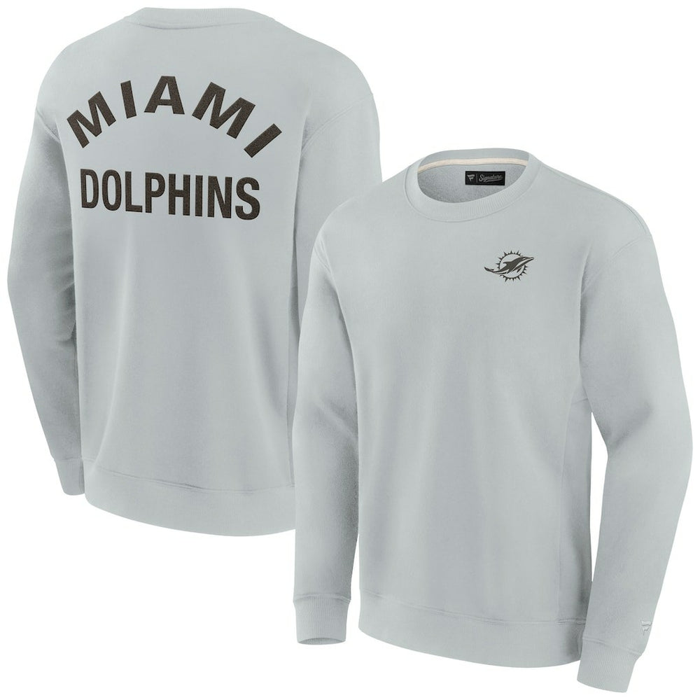 Miami Dolphins Unisex Elements Super Soft Pullover Sweatshirt | NFL Hot