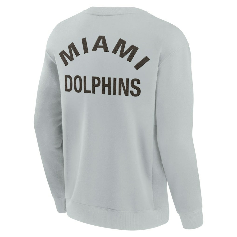 Miami Dolphins Unisex Elements Super Soft Pullover Sweatshirt | NFL Hot
