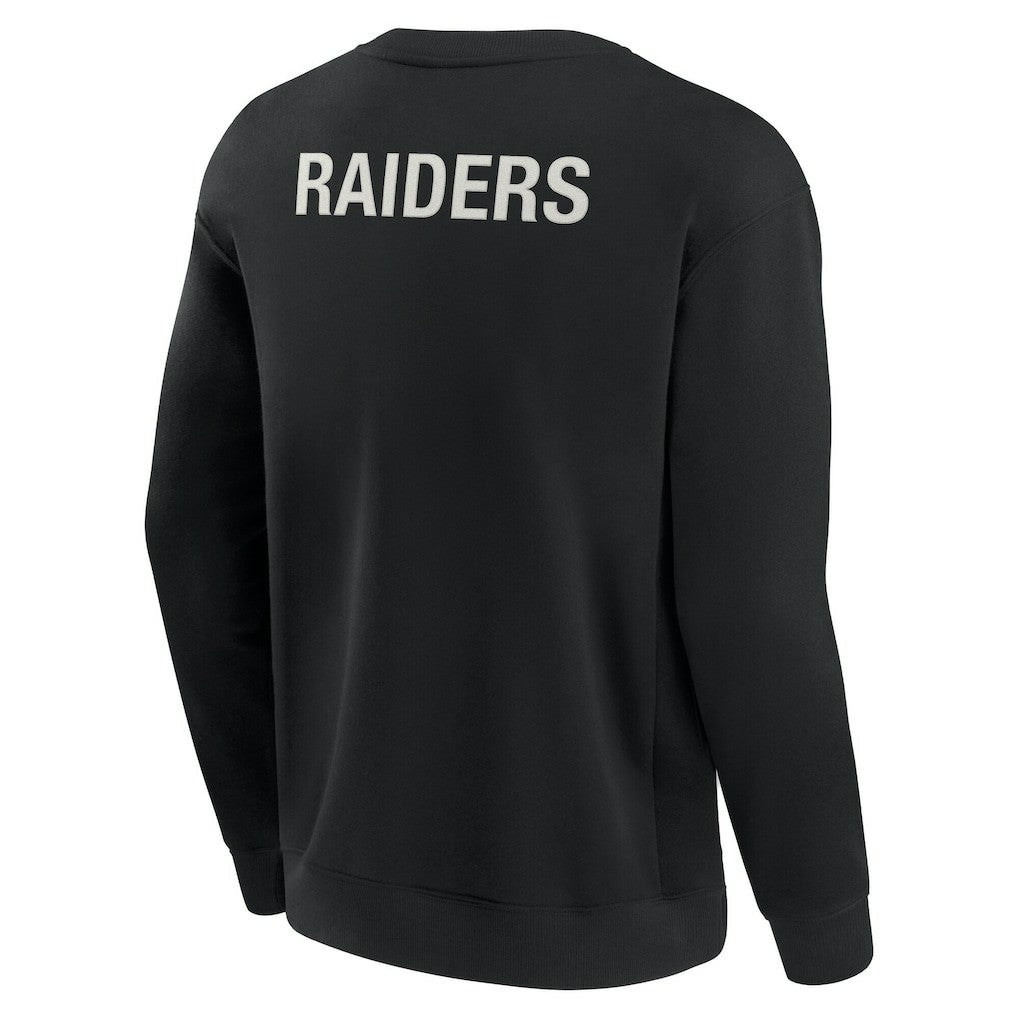Las Vegas Raiders Unisex Elements Super Soft Pullover Sweatshirt | NFL Discount