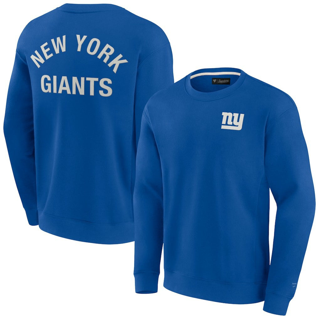 New York Giants Unisex Elements Super Soft Pullover Sweatshirt | NFL US