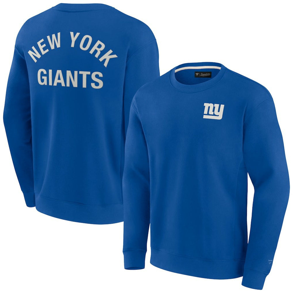 New York Giants Unisex Elements Super Soft Pullover Sweatshirt | NFL US
