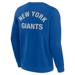 New York Giants Unisex Elements Super Soft Pullover Sweatshirt | NFL US