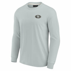 San Francisco 49ers Unisex Elements Super Soft Long Sleeve T-Shirt | NFL US