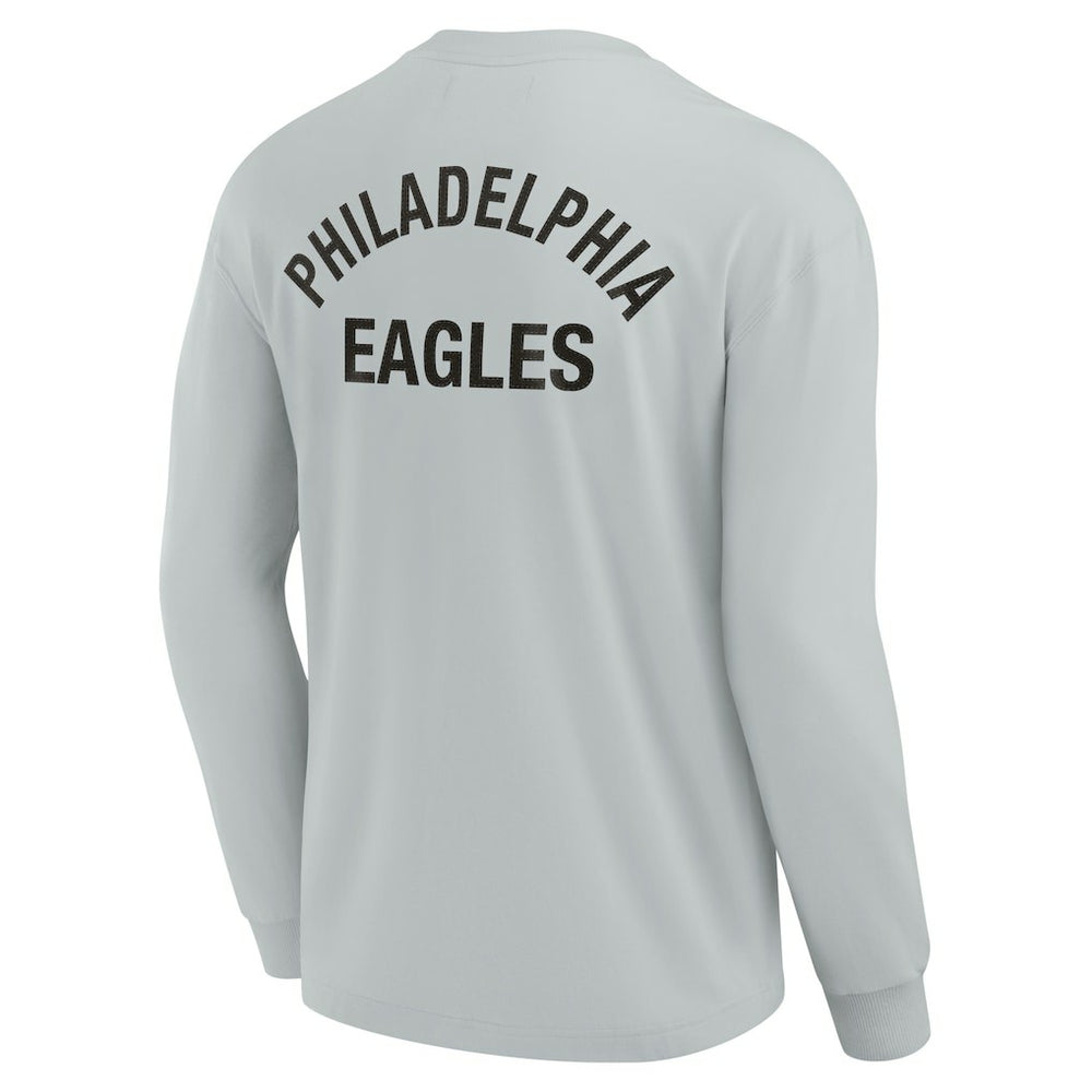 Philadelphia Eagles Unisex Elements Super Soft Long Sleeve T-Shirt | NFL Discount