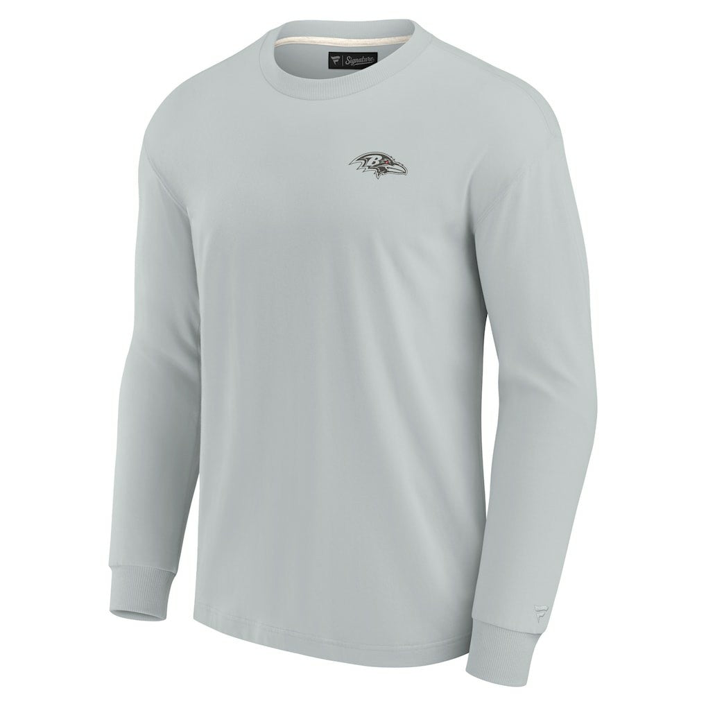 Baltimore Ravens Unisex Elements Super Soft Long Sleeve T-Shirt | NFL Discount