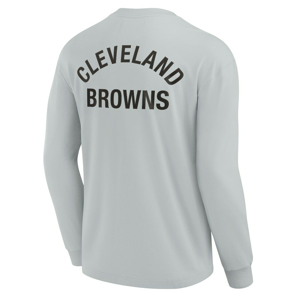 Cleveland Browns Unisex Elements Super Soft Long Sleeve T-Shirt | NFL Discount