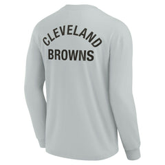 Cleveland Browns Unisex Elements Super Soft Long Sleeve T-Shirt | NFL Discount