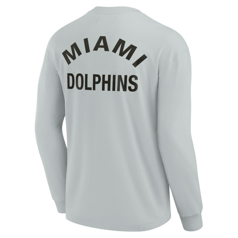 Miami Dolphins Unisex Elements Super Soft Long Sleeve T-Shirt | NFL Hot