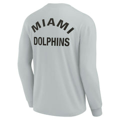 Miami Dolphins Unisex Elements Super Soft Long Sleeve T-Shirt | NFL Hot