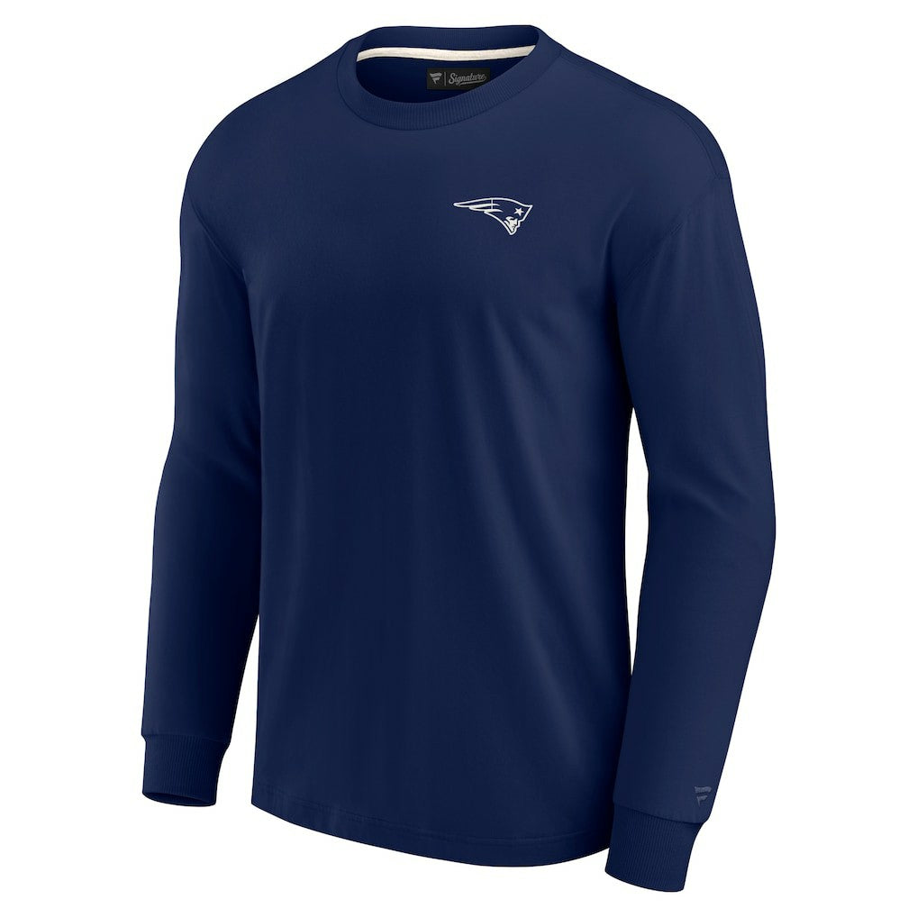 New England Patriots Unisex Elements Super Soft Long Sleeve T-Shirt | NFL Discount