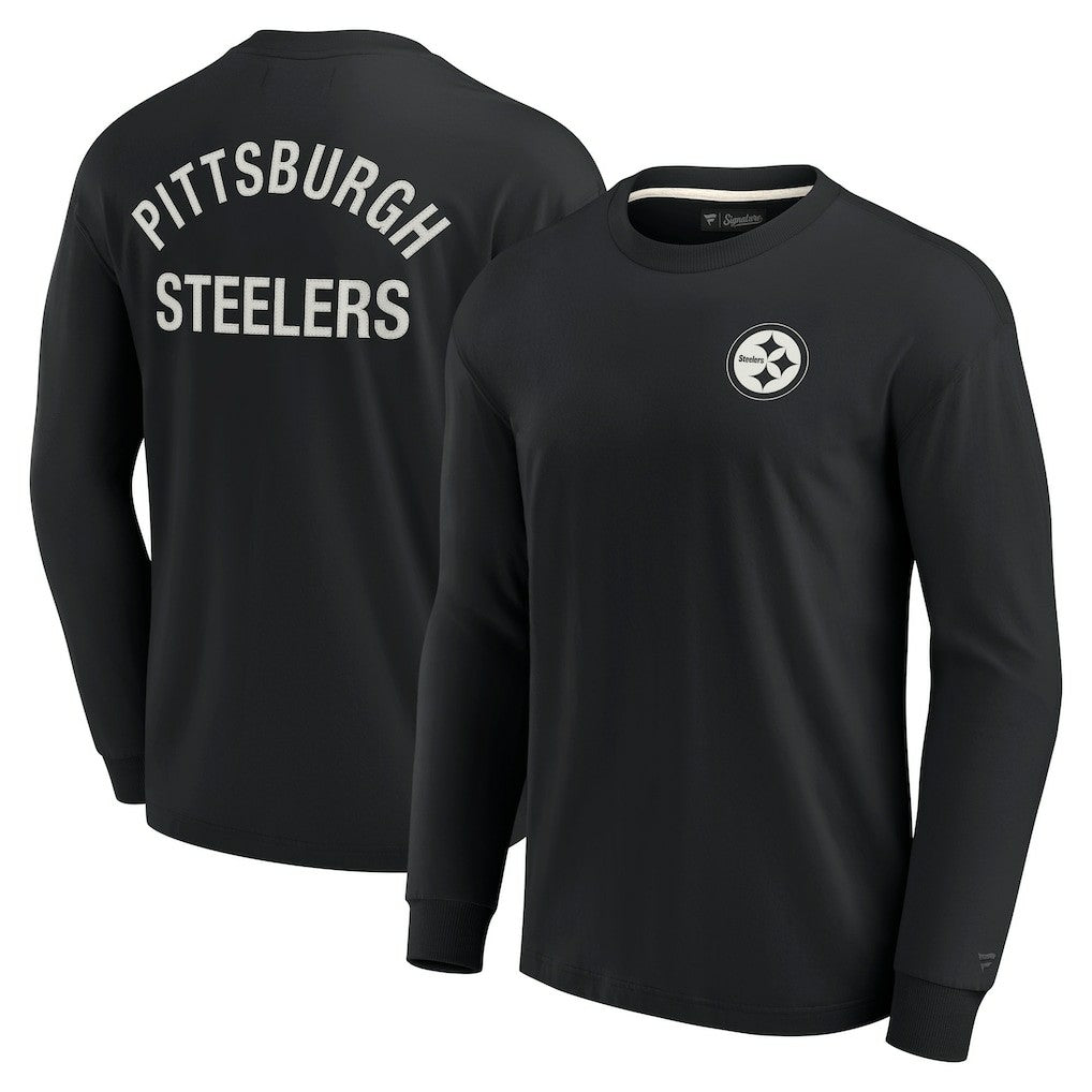 Pittsburgh Steelers Unisex Elements Super Soft Long Sleeve T-Shirt | NFL US