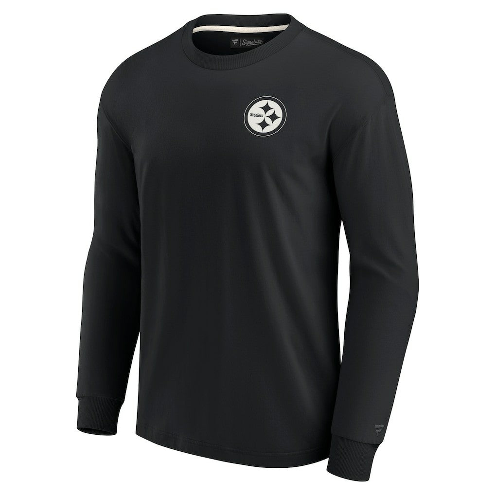 Pittsburgh Steelers Unisex Elements Super Soft Long Sleeve T-Shirt | NFL US