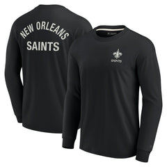 New Orleans Saints Unisex Elements Super Soft Long Sleeve T-Shirt | NFL Online
