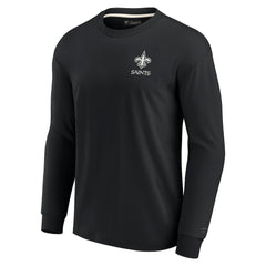 New Orleans Saints Unisex Elements Super Soft Long Sleeve T-Shirt | NFL Online