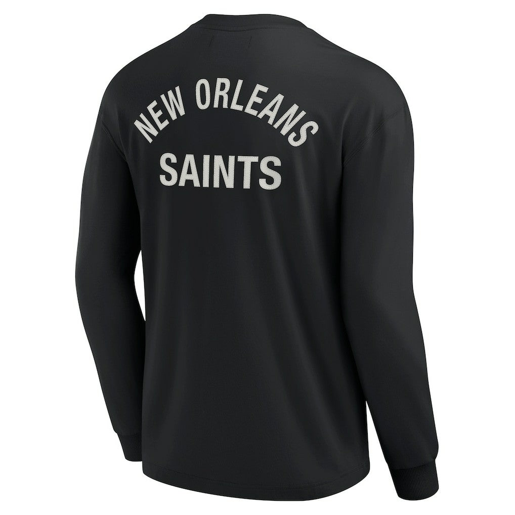 New Orleans Saints Unisex Elements Super Soft Long Sleeve T-Shirt | NFL Online