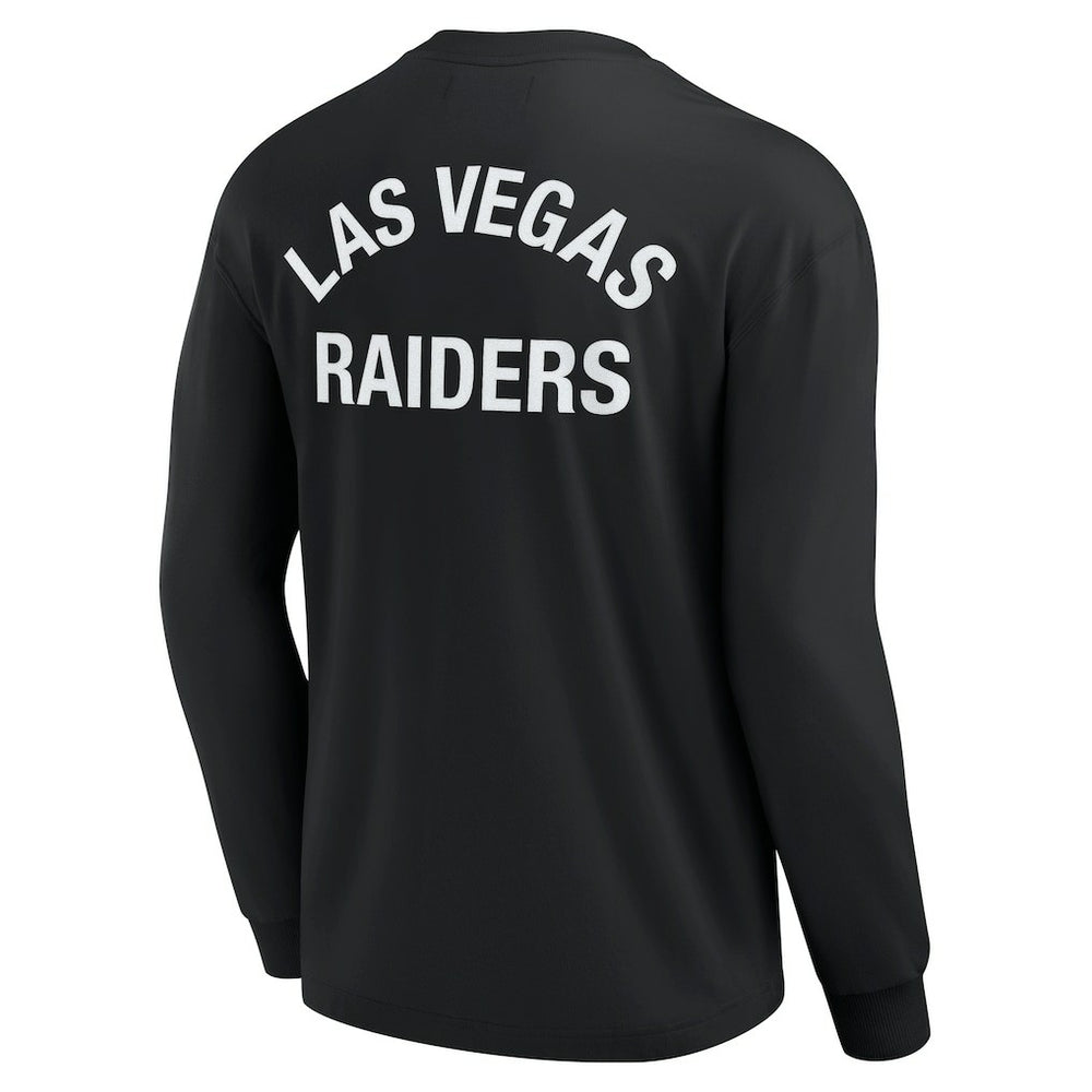 Las Vegas Raiders Unisex Elements Super Soft Long Sleeve T-Shirt | NFL Hot