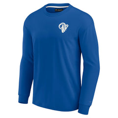 Los Angeles Rams Unisex Elements Super Soft Long Sleeve T-Shirt | NFL Hot