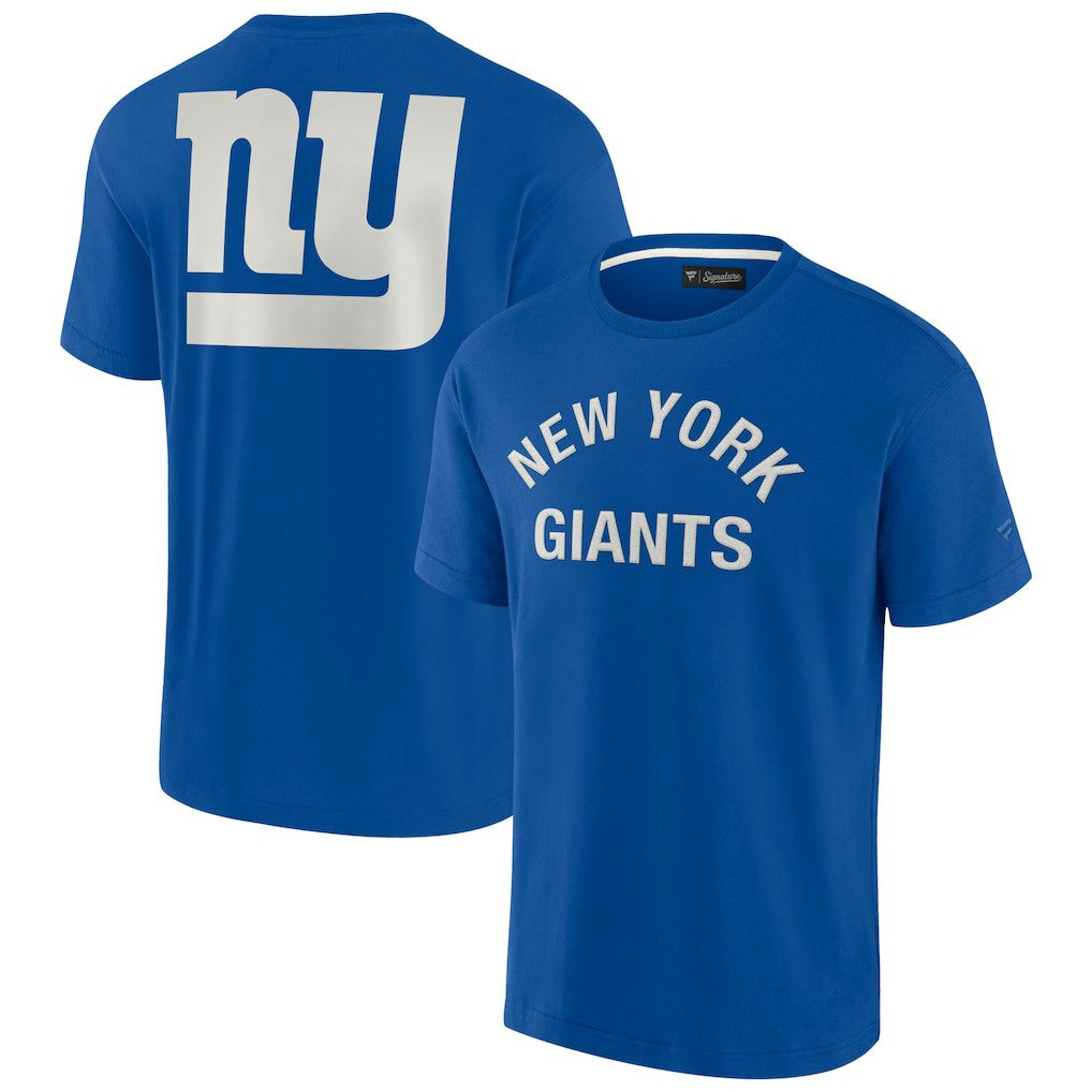 New York Giants Unisex Elements Super Soft Short Sleeve T-Shirt | NFL Outlet