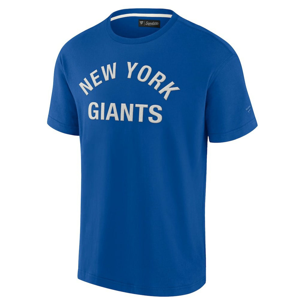 New York Giants Unisex Elements Super Soft Short Sleeve T-Shirt | NFL Outlet