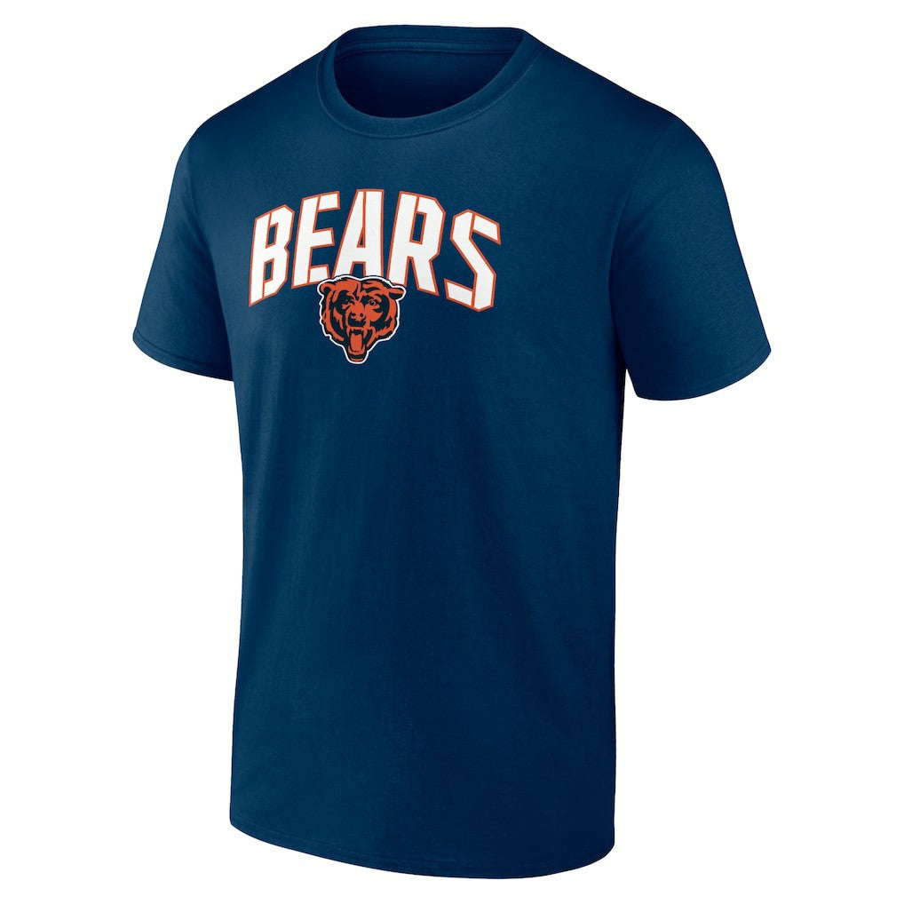 Chicago Bears Arched Kicker Stencil T-Shirt | NFL Near me
