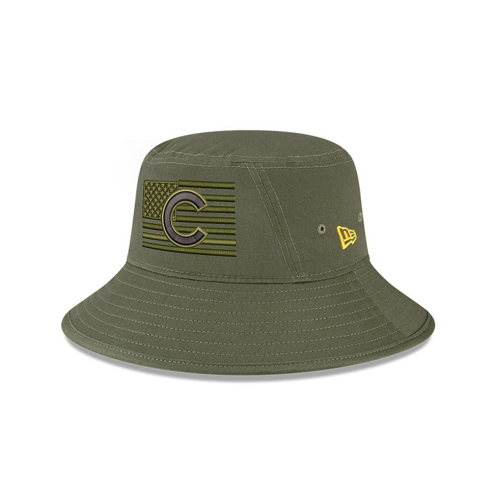 Chicago Cubs New Era 2023 Armed Forces Day Bucket Hat - MLB Hats