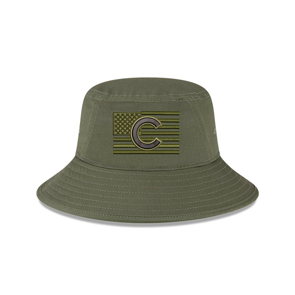 Chicago Cubs New Era 2023 Armed Forces Day Bucket Hat - MLB Hats