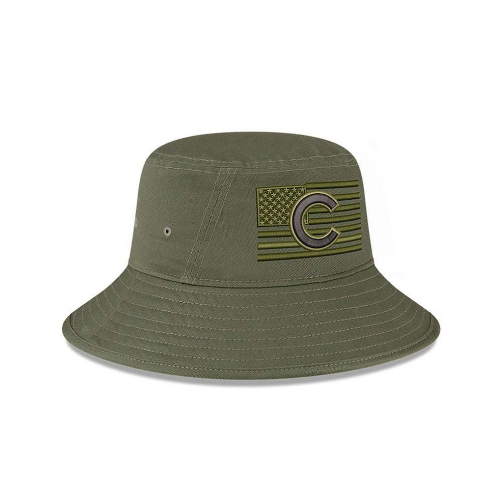 Chicago Cubs New Era 2023 Armed Forces Day Bucket Hat - MLB Hats