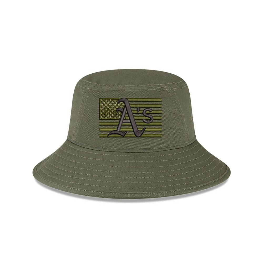 Athletics New Era 2023 Armed Forces Day Bucket Hat - MLB Hats