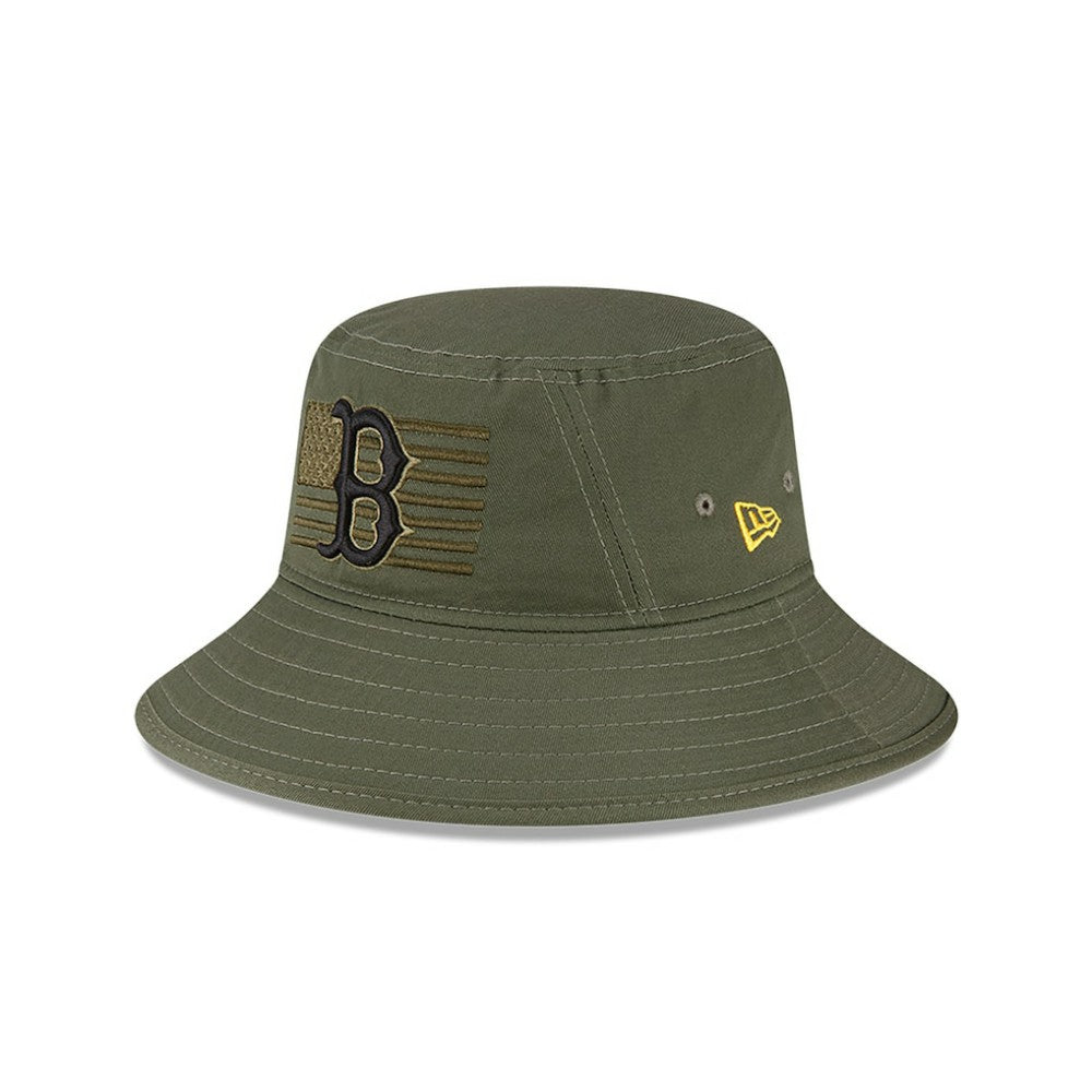 Boston Red Sox New Era 2023 Armed Forces Day Bucket Hat - MLB Hats