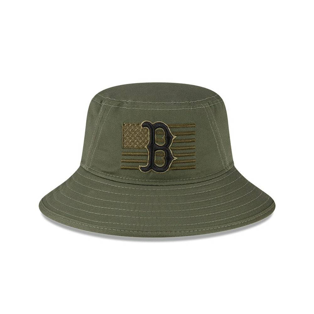 Boston Red Sox New Era 2023 Armed Forces Day Bucket Hat - MLB Hats