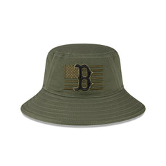 Boston Red Sox New Era 2023 Armed Forces Day Bucket Hat - MLB Hats