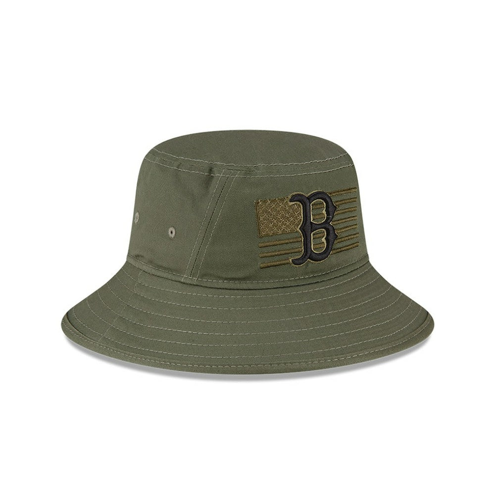 Boston Red Sox New Era 2023 Armed Forces Day Bucket Hat - MLB Hats