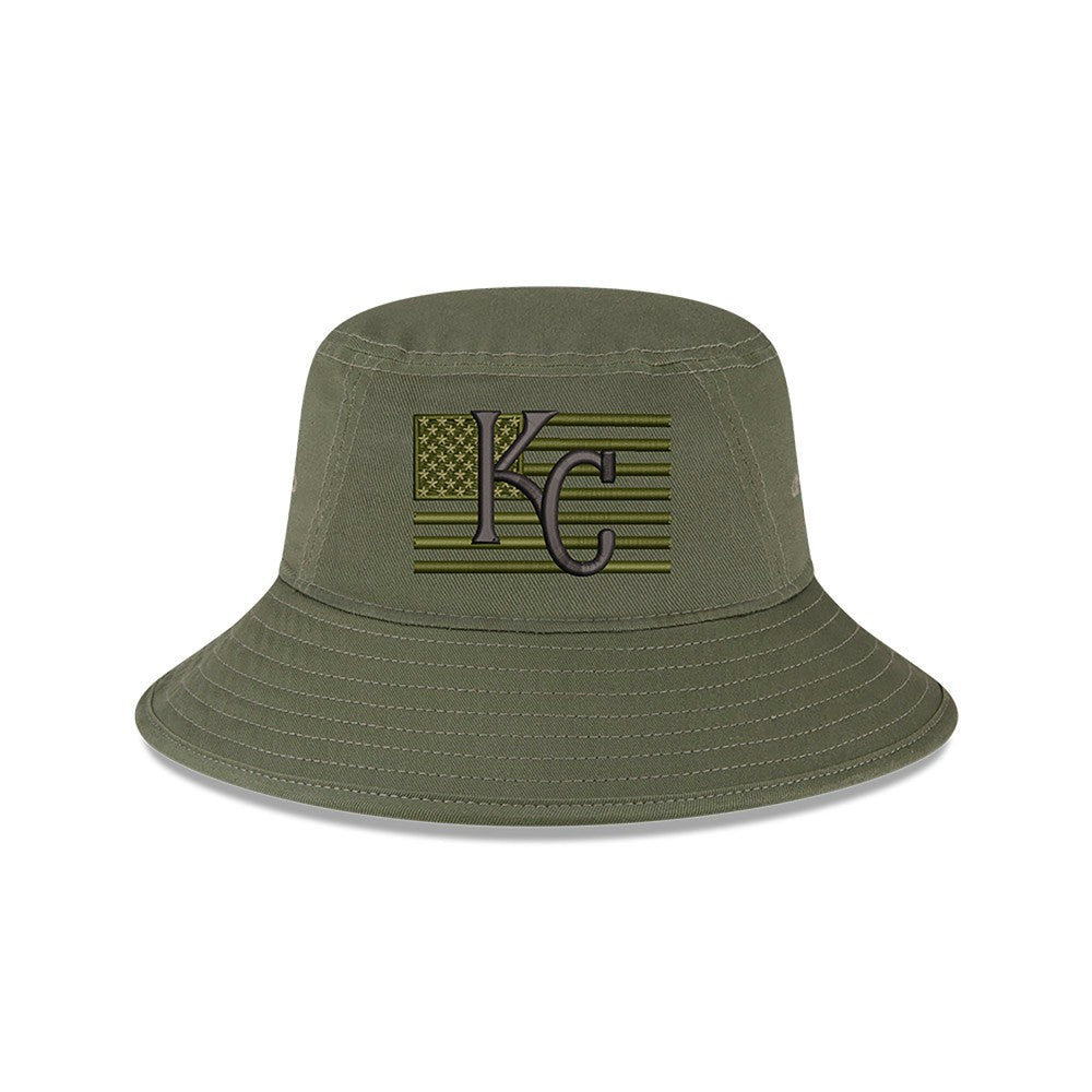 Kansas City Royals New Era 2023 Armed Forces Day Bucket Hat - MLB Hats