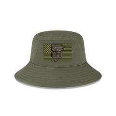 San Francisco Giants New Era 2023 Armed Forces Day Bucket Hat - MLB Hats